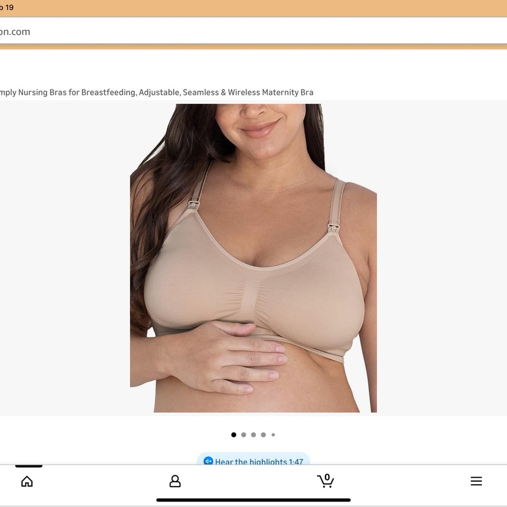 Kindred Bravely nursing bra